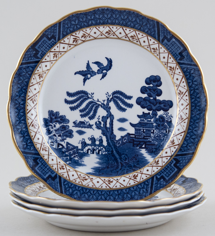 Set of 4 Plates c1950s